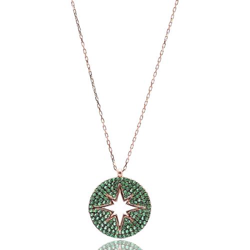 Turkish North Star Design Wholesale Handmade  925k Sterling Silver  Pendant